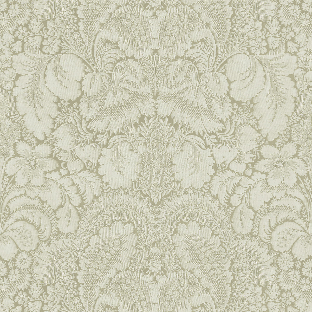 Brocade Hay wallpaper design