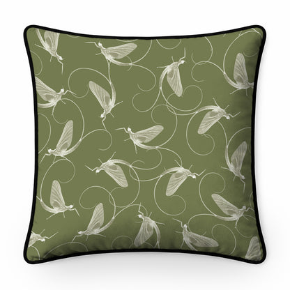 Dance Of The Mayfly Cushion