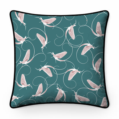 Dance Of The Mayfly Cushion