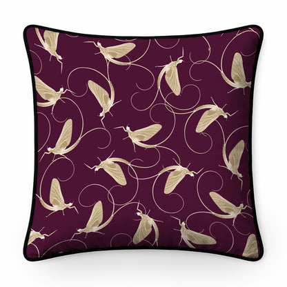 Dance Of The Mayfly Cushion