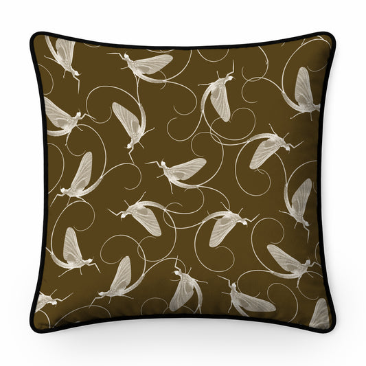 Dance Of The Mayfly Cushion