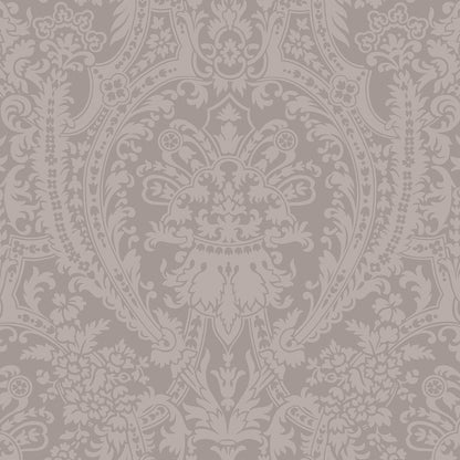 Grand Damask Taupe Wallpaper