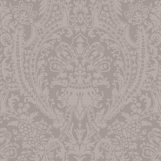 Grand Damask Taupe Wallpaper