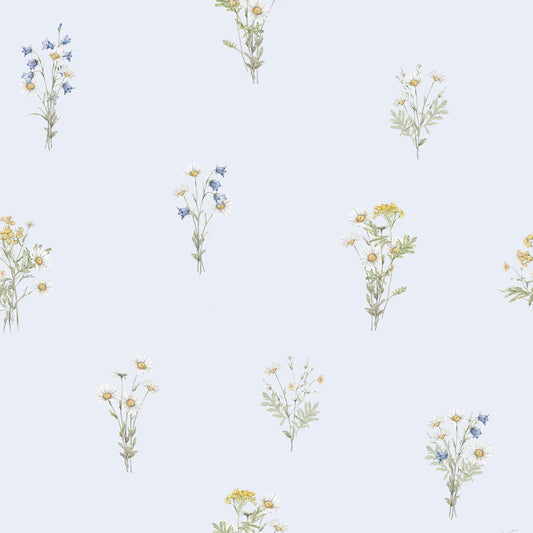 Harebell Baby Blue Wallpaper