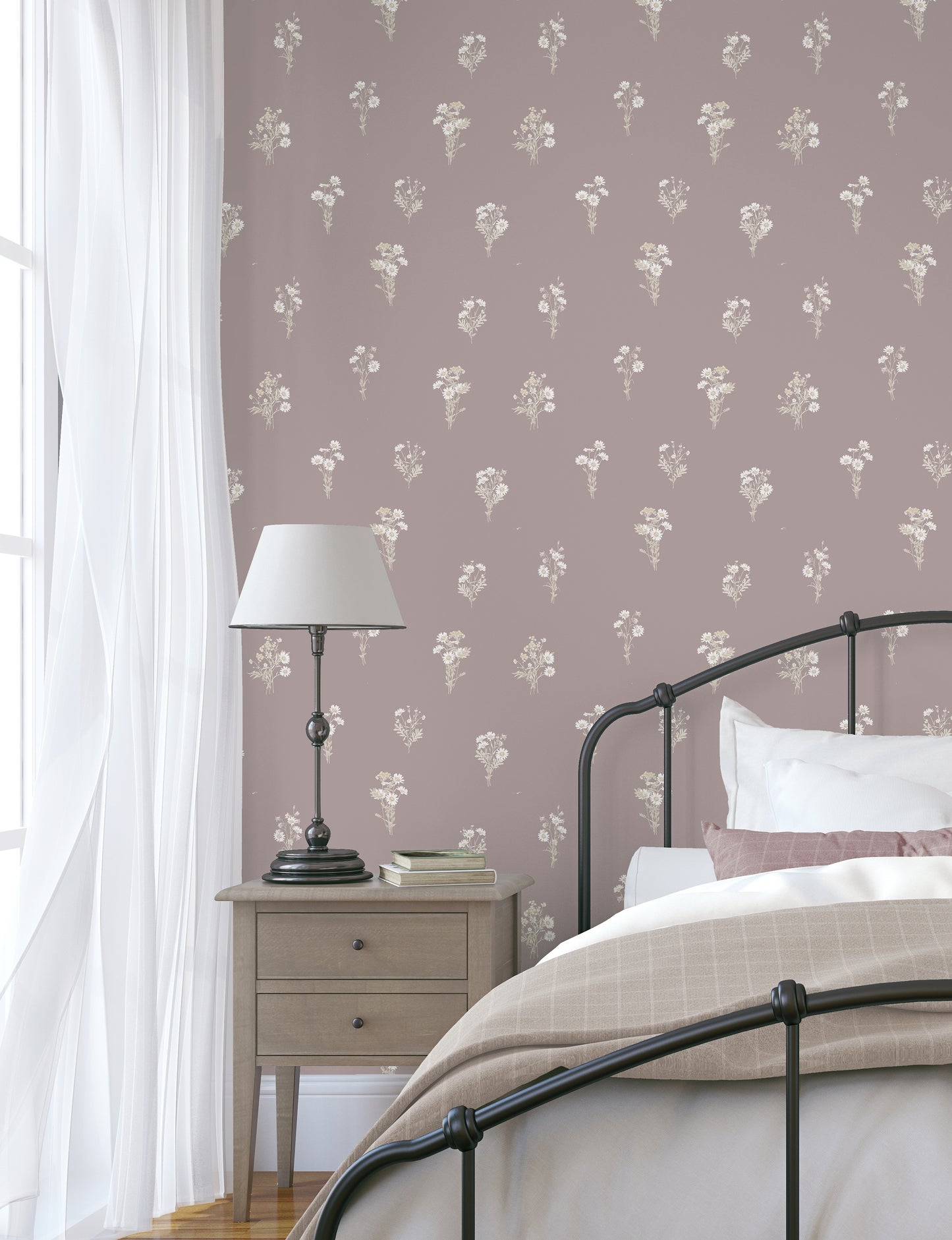 Harebell Clay Wallpaper