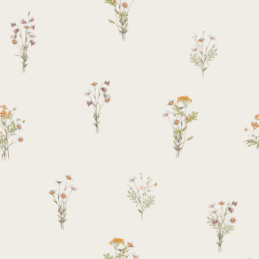 Harebell Ivory Wallpaper