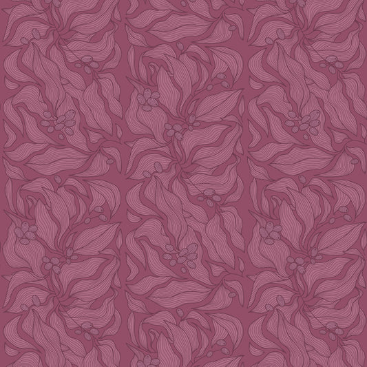 Inglewood Damson Wallpaper