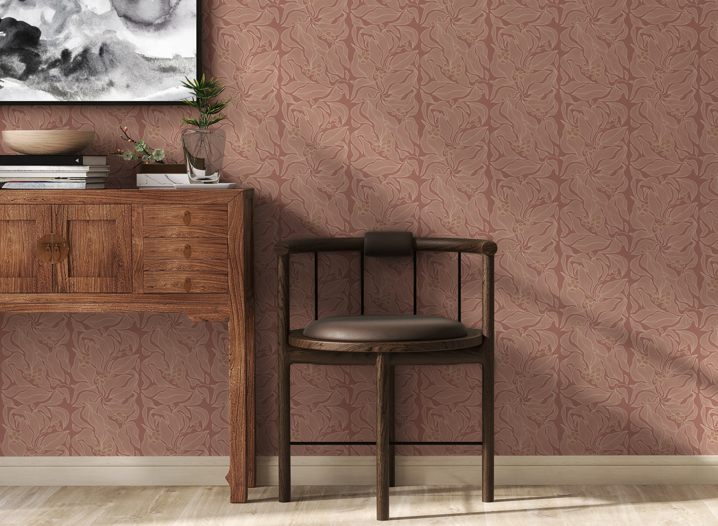 Inglewood Fired Clay Wallpaper