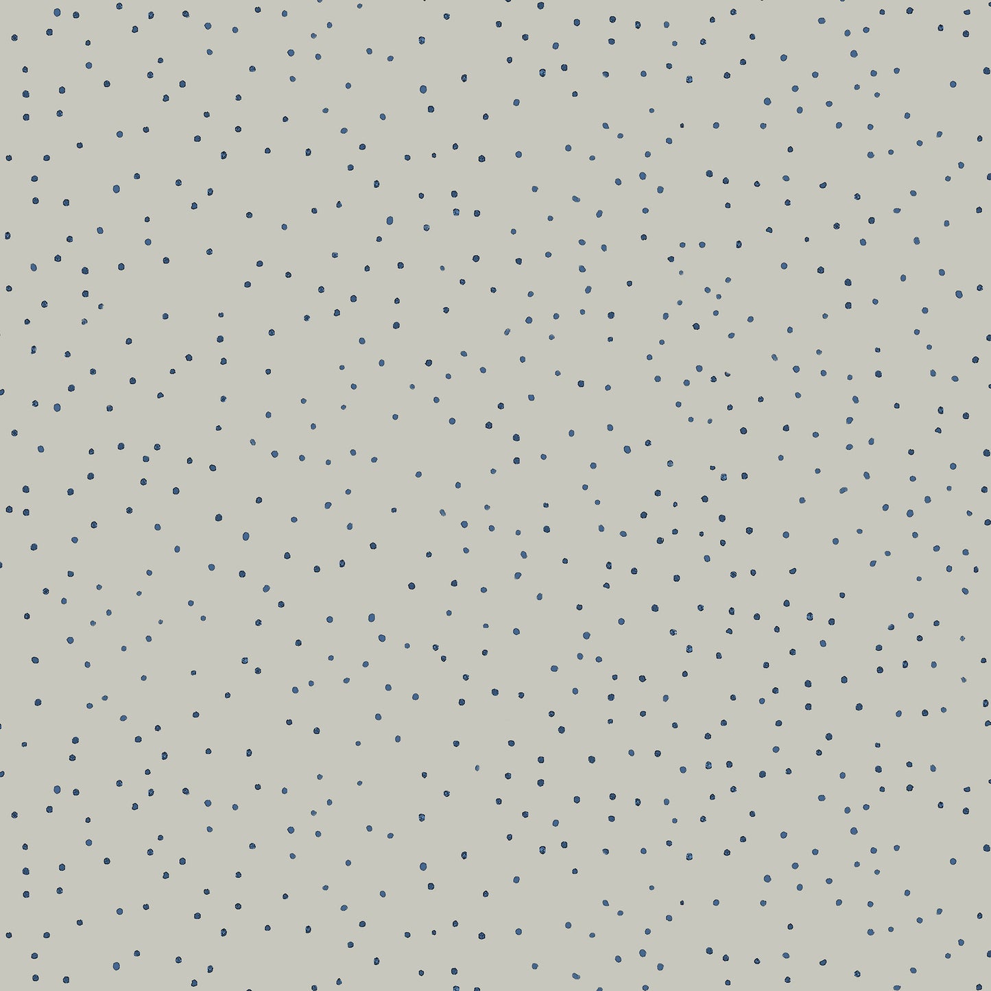 Inkspots Navy on Seamist Wallpaper