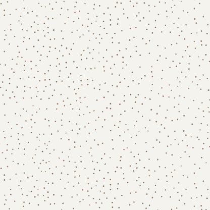 Inkspots Oak on Cream Wallpaper