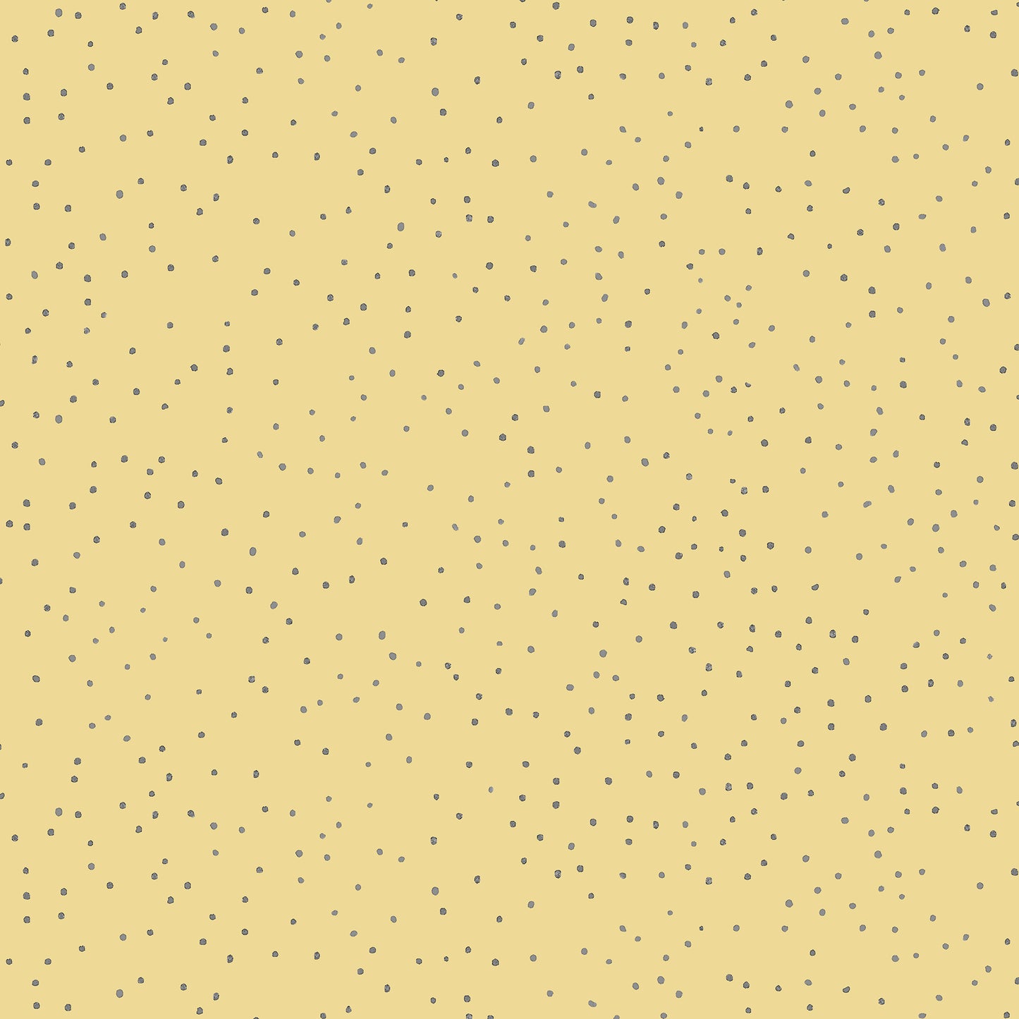 Inkspots Seal on Mustard Wallpaper