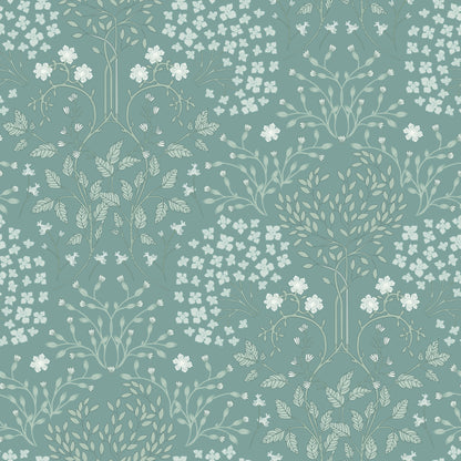 Arts &amp; Crafts Aqua Blues Tapete 