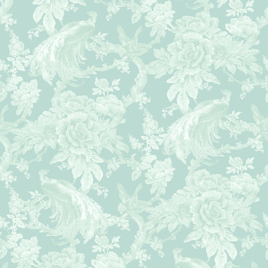 Arts &amp; Crafts Aqua Blues Tapete 