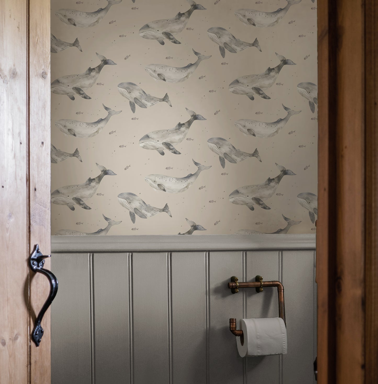 Leviathan Soft Plaster Wallpaper