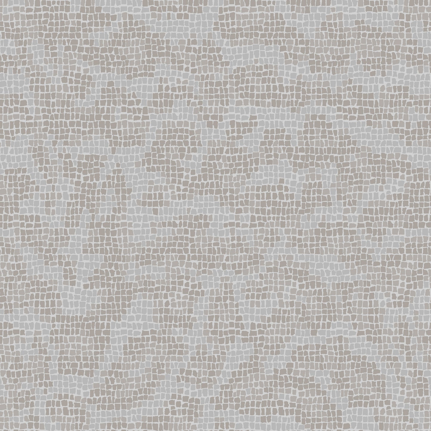 Ocelot Mosaic Soft Earth on Grey Wallpaper