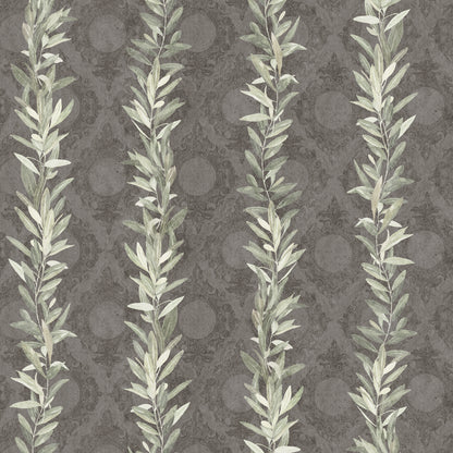 Olive Branch Slate Wallpaper