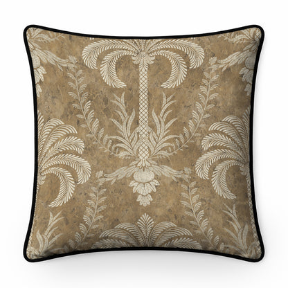 Palm Damask Cushion