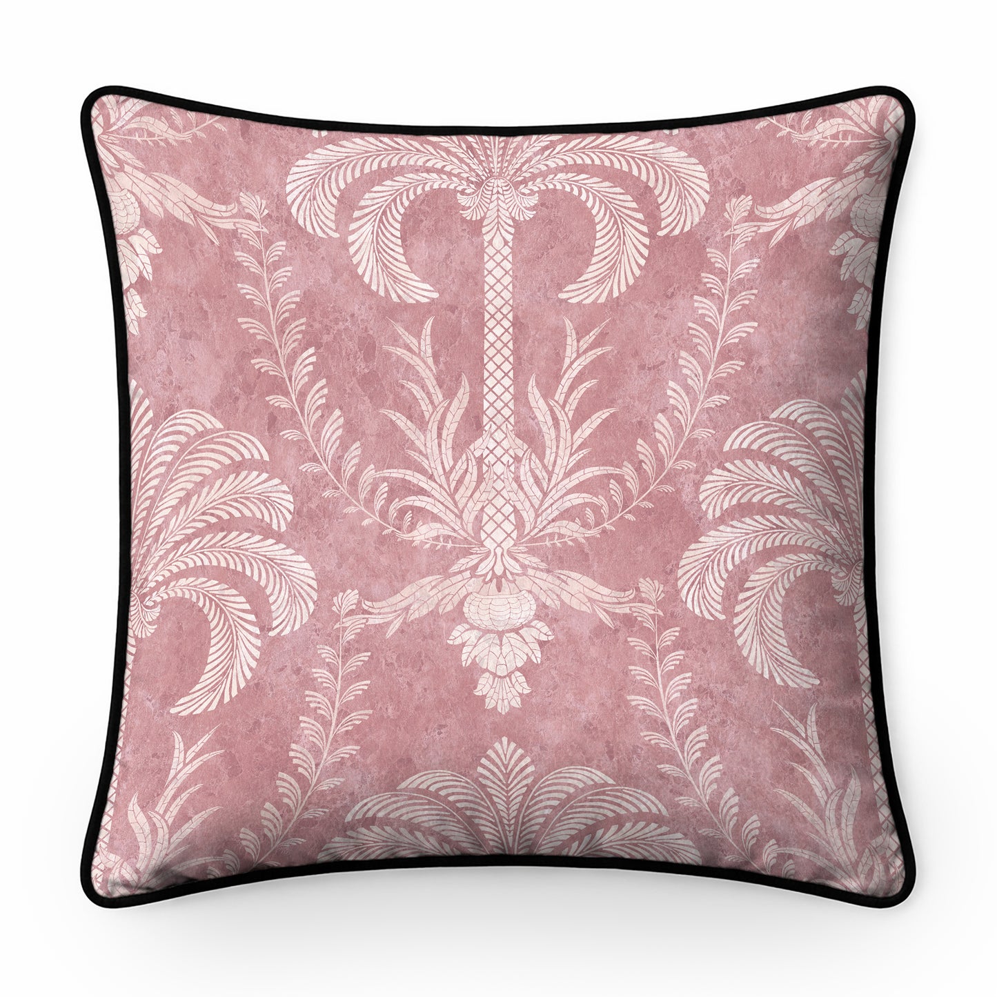 Palm Damask Cushion