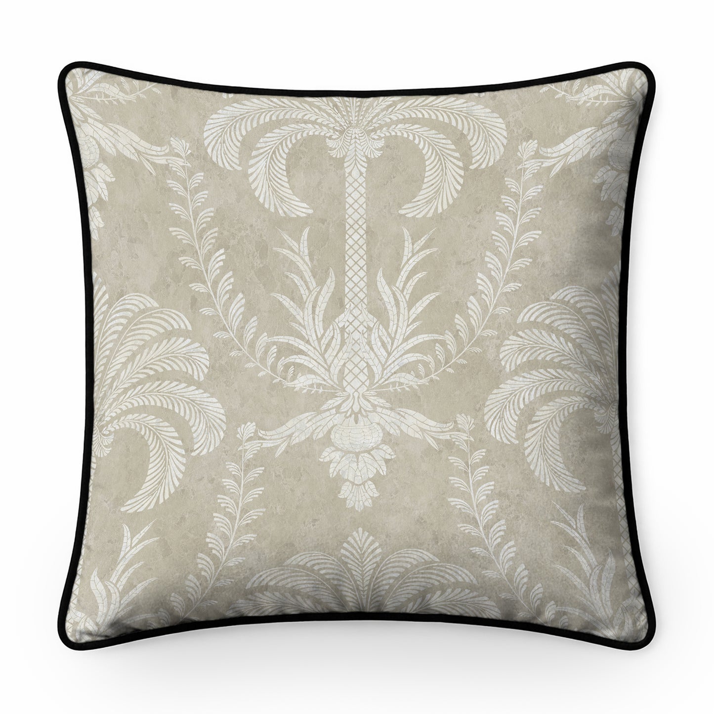 Palm Damask Cushion