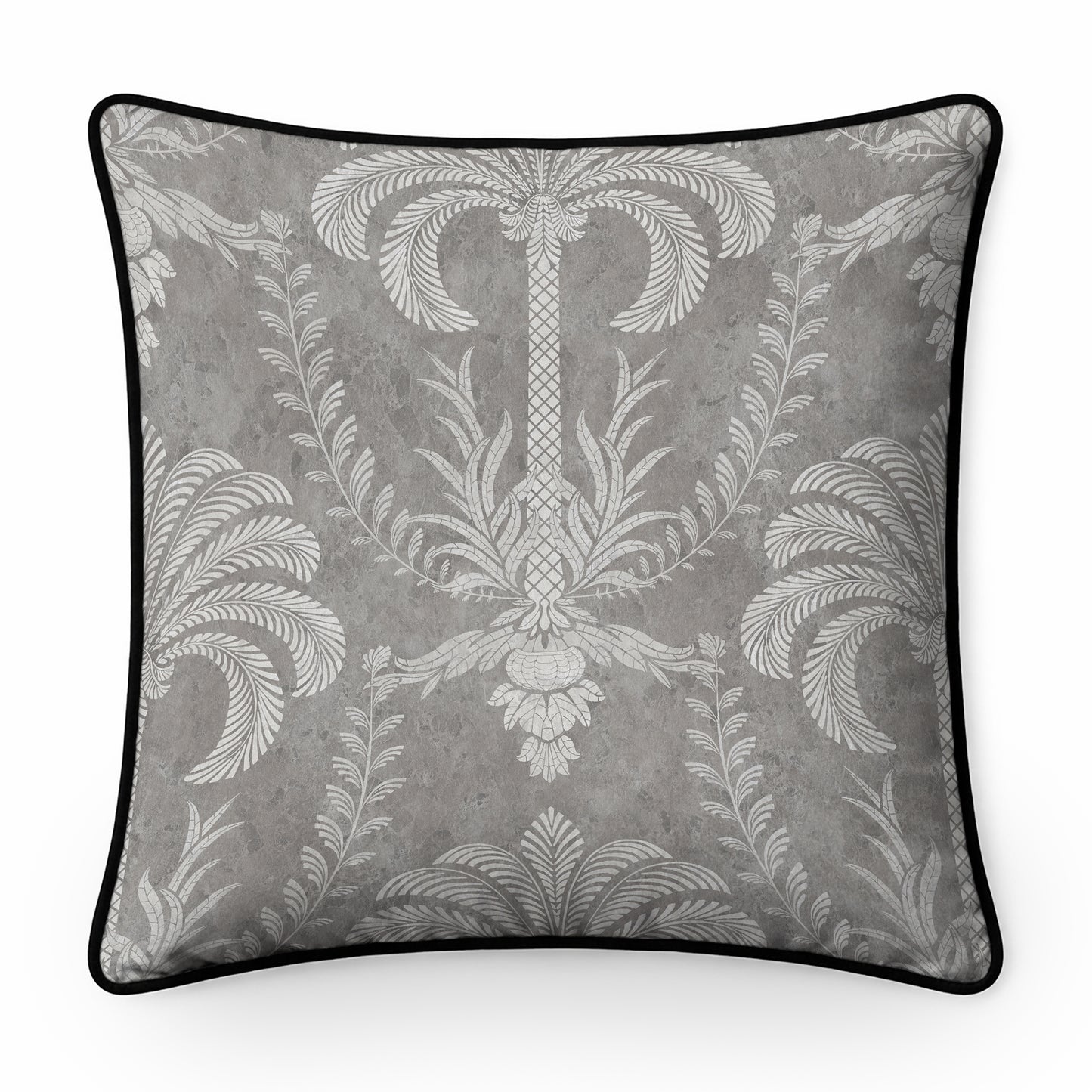 Palm Damask Cushion