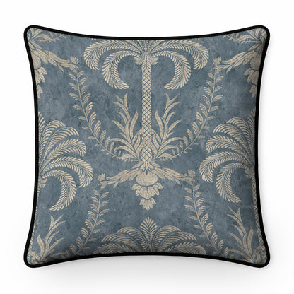 Palm Damask Cushion