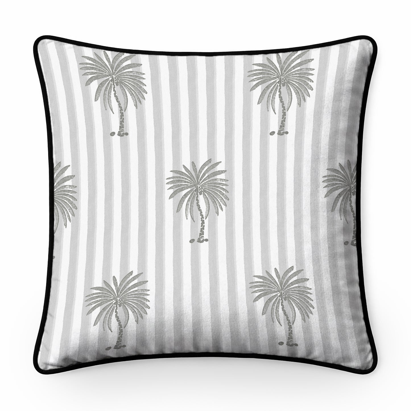 Palm Stripe Cushion