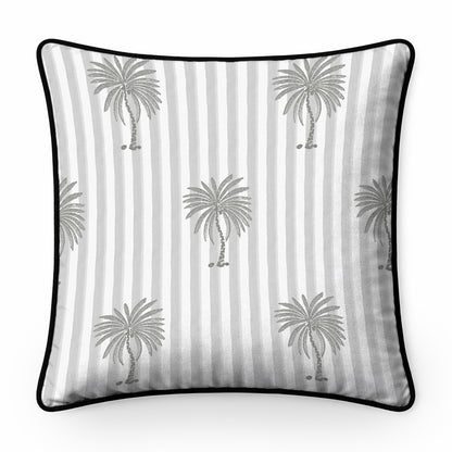 Palm Stripe Cushion