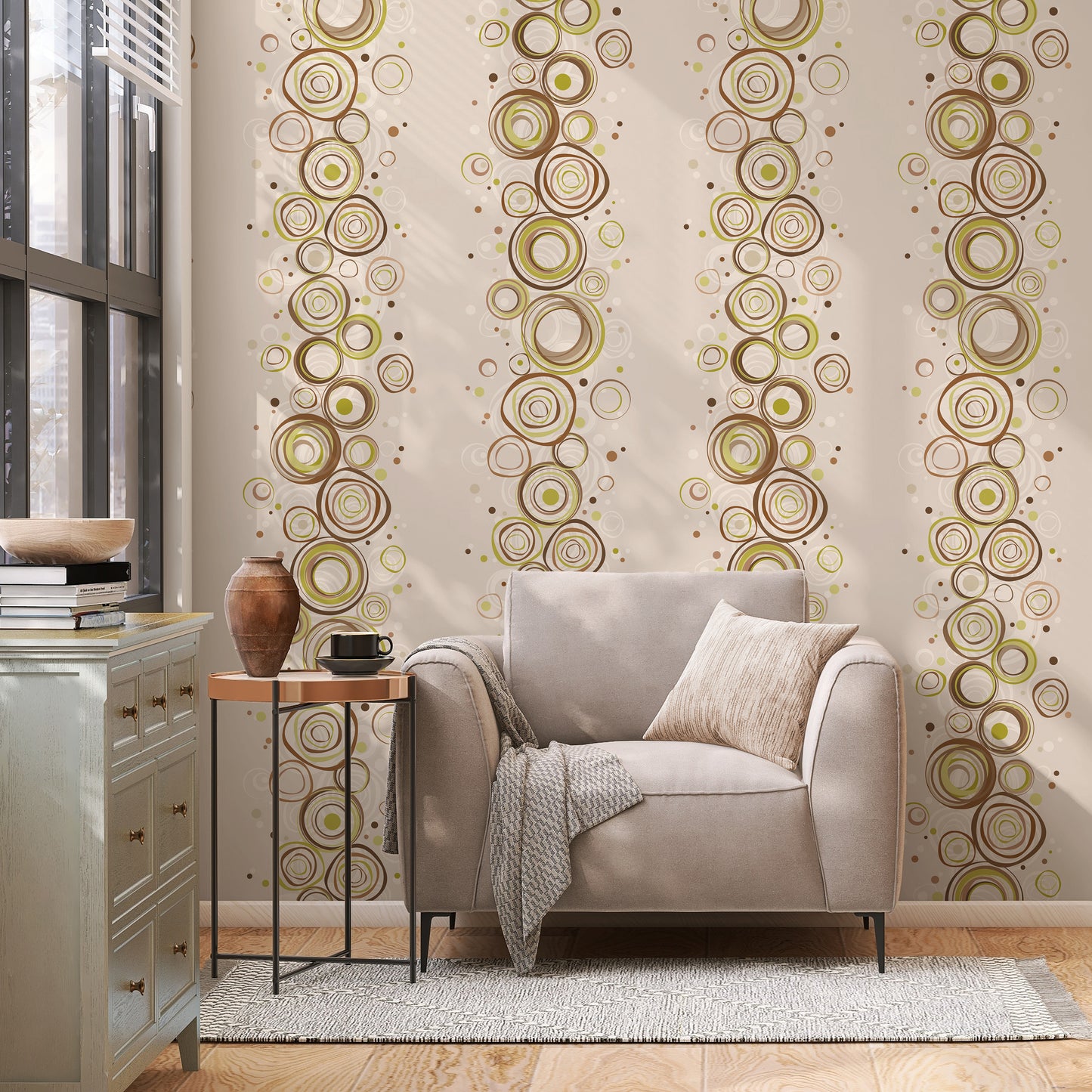 Roulade Chocolate Lime Wallpaper