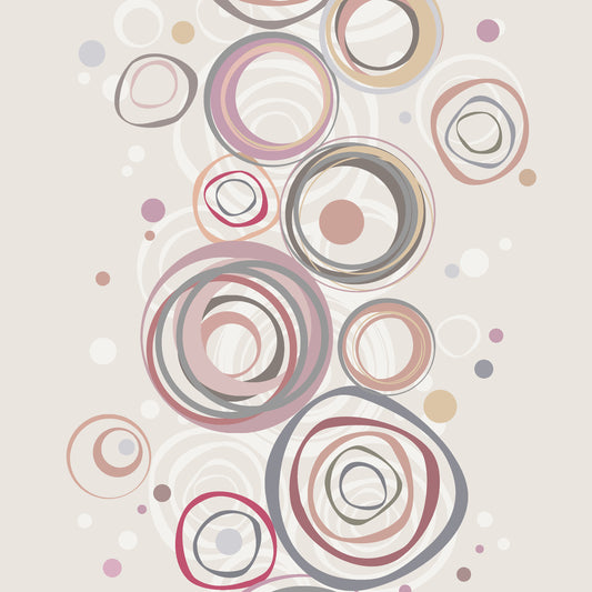Roulade Muted Pastels Wallpaper
