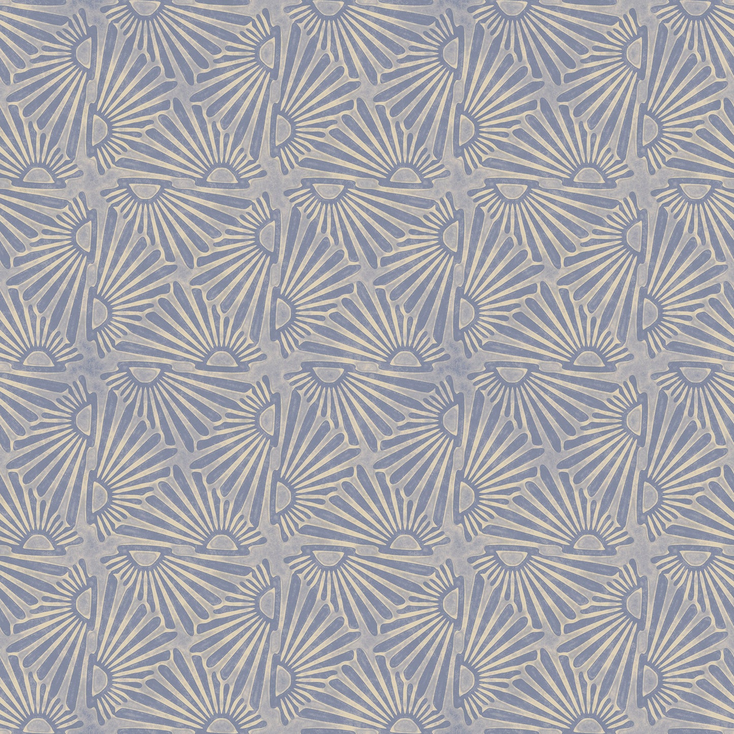 Scallops Denim Wallpaper