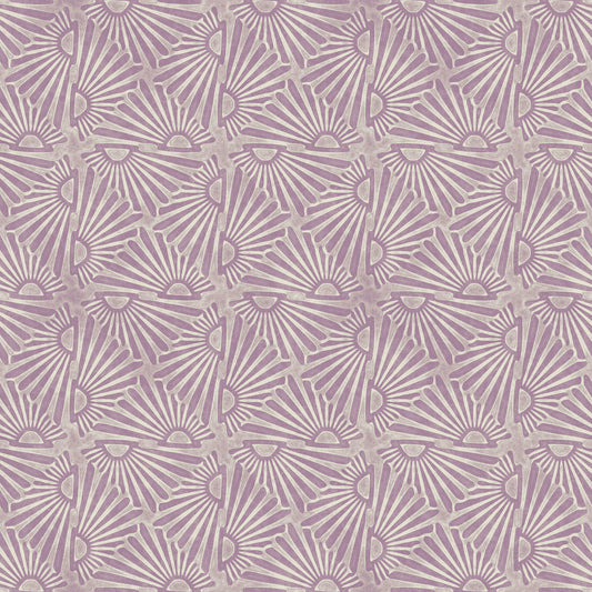 Scallops Heather Wallpaper