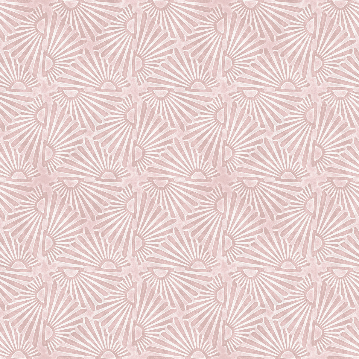 Scallops Shell Pink wallpaper design