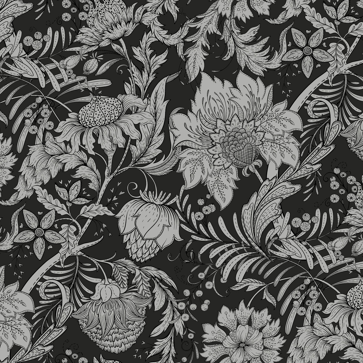 Splendor Grande Midnight wallpaper design