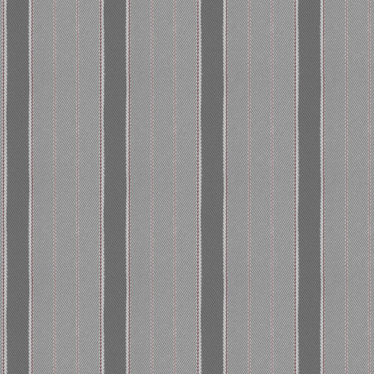 Tailored Stripe Flannel Grey Wallpaper