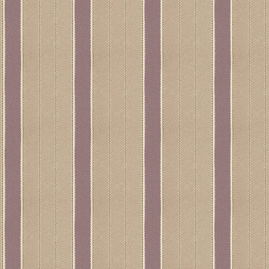 Tailored Stripe Heather Wallpaper