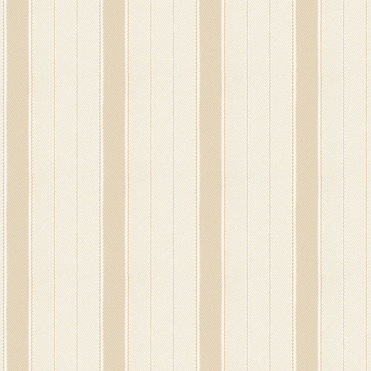 Tailored Stripe Straw Wallpaper