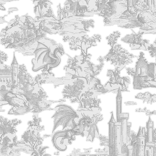 Toile Slayer Frost wallpaper design