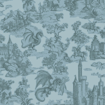 Toile Slayer Ice wallpaper design