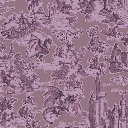 Toile Slayer Port wallpaper design