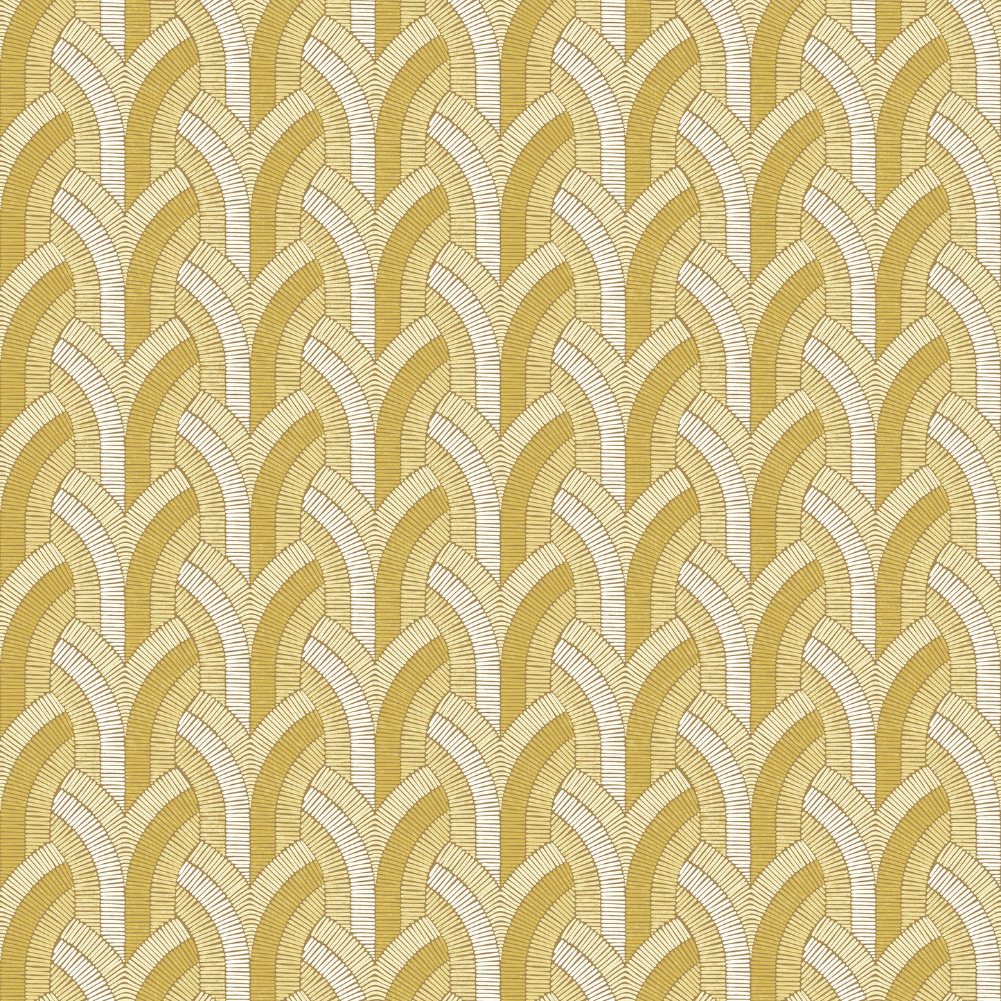 Vaulted Mustard Wallpaper