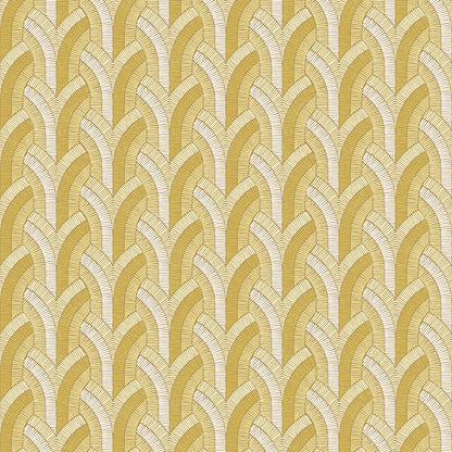 Vaulted Mustard Wallpaper