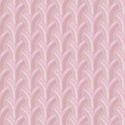 Vaulted Shell Pinks Wallpaper