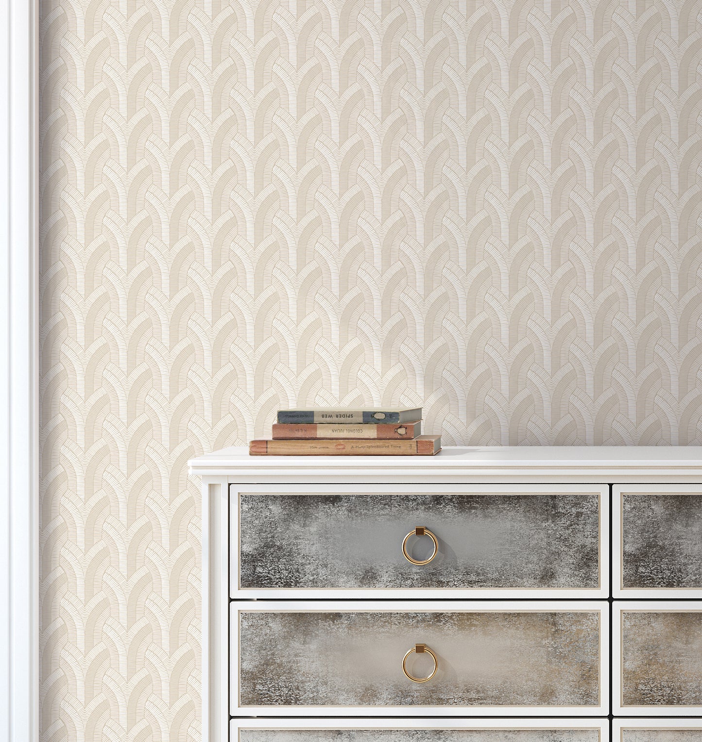 Vaulted Straw Wallpaper