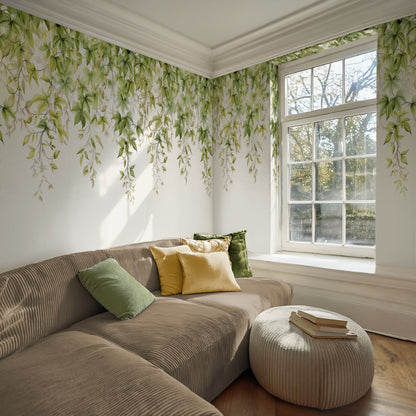 Verdant Spring Green Wallpaper