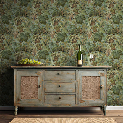 Vitis Aged Chintz Wallpaper