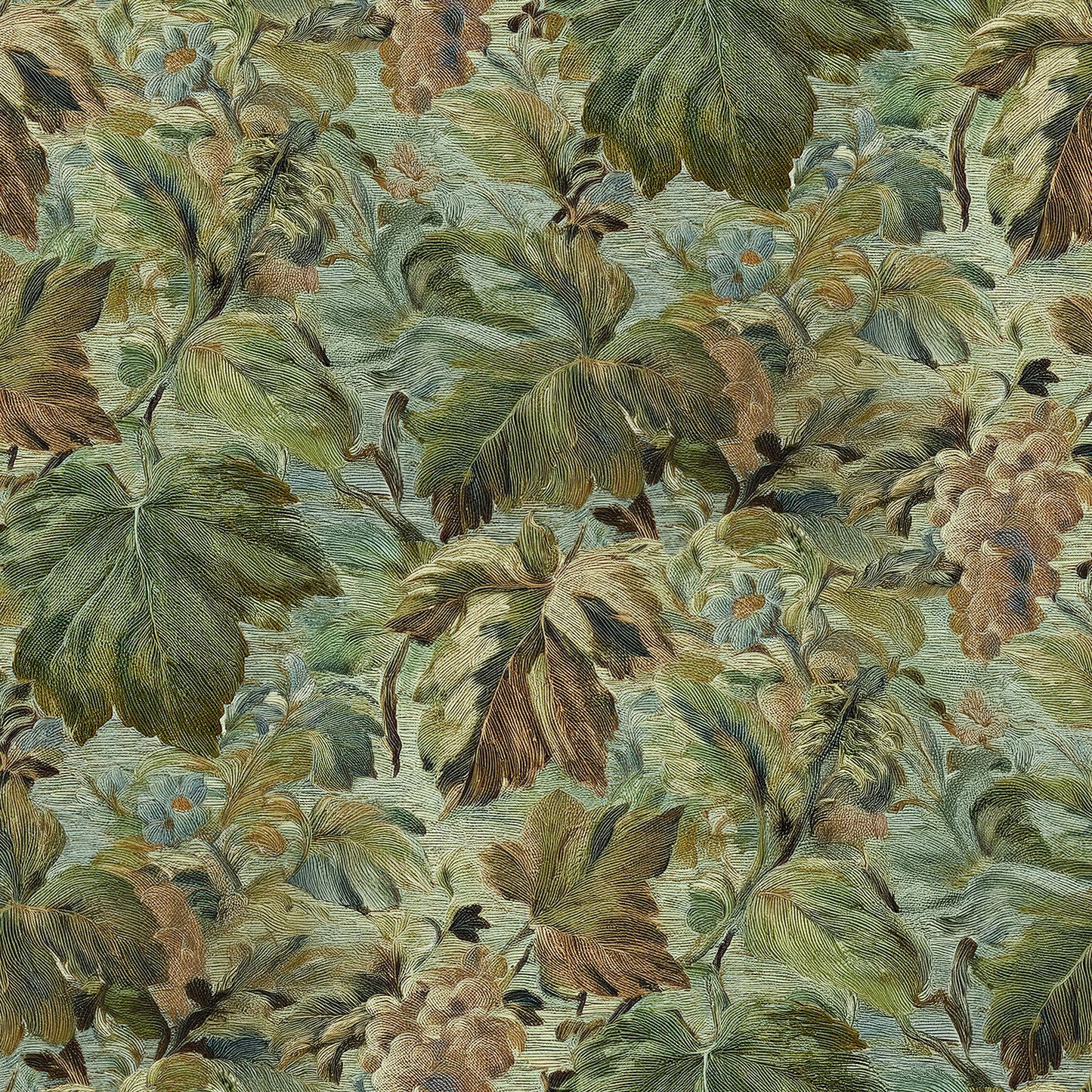 Vitis Aged Chintz Wallpaper