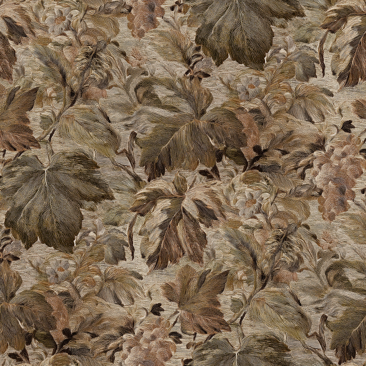 Vitis Russet wallpaper design