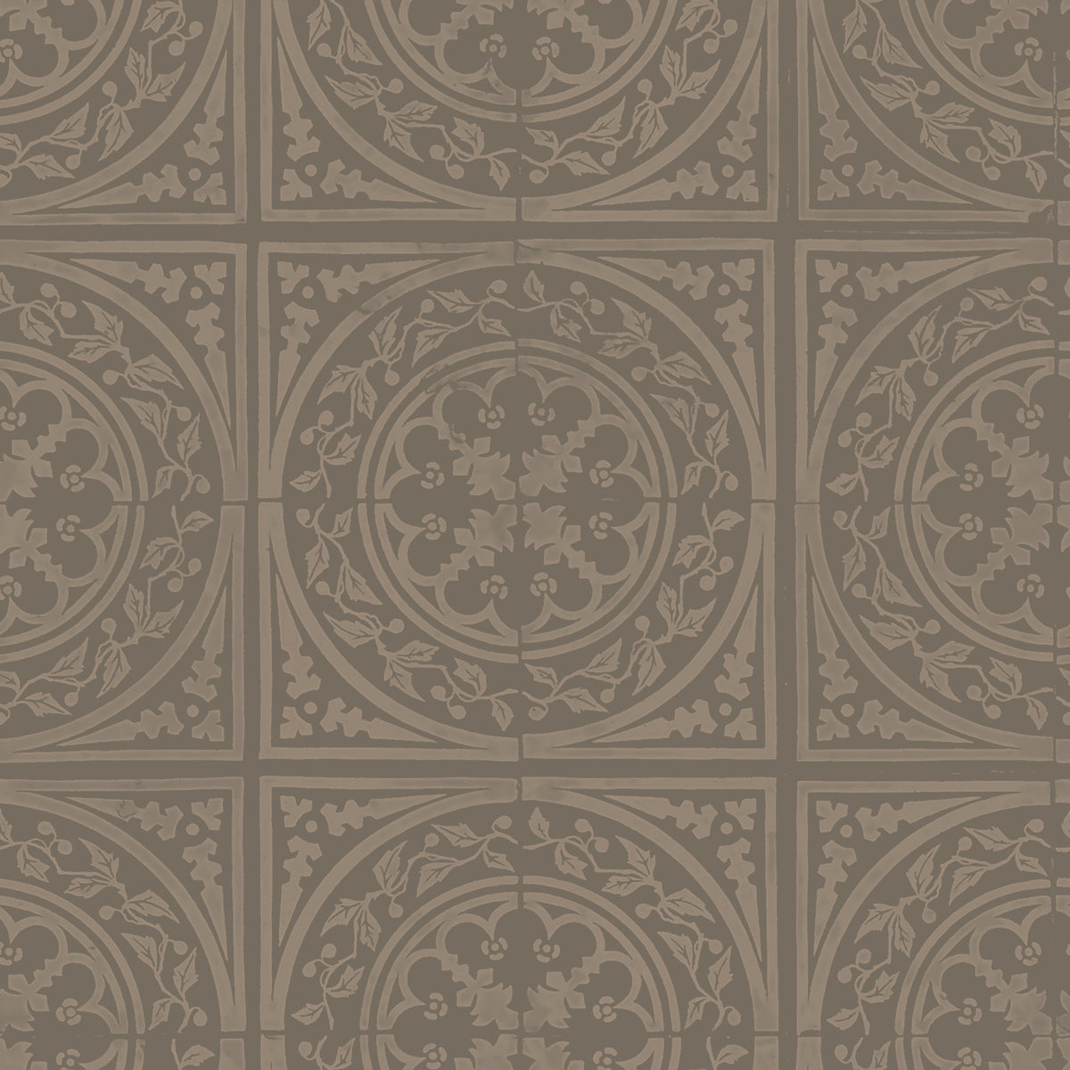 York Tile Browns wallpaper design
