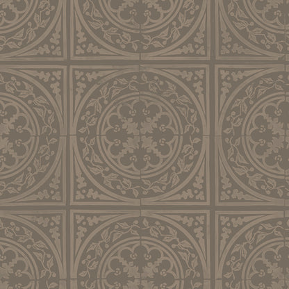 York Tile Browns wallpaper design