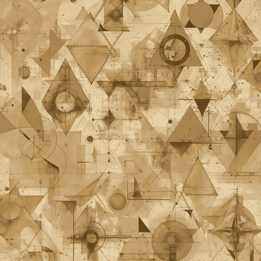 Schematics Sepia Wallpaper